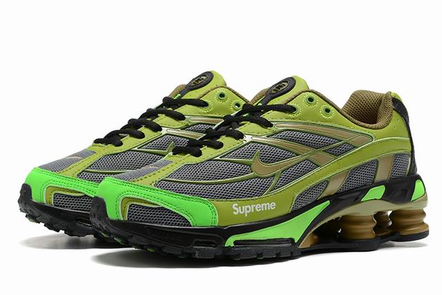 Nike Shox Ride 2 Green Grey Men's Running Shoes-03 - Click Image to Close